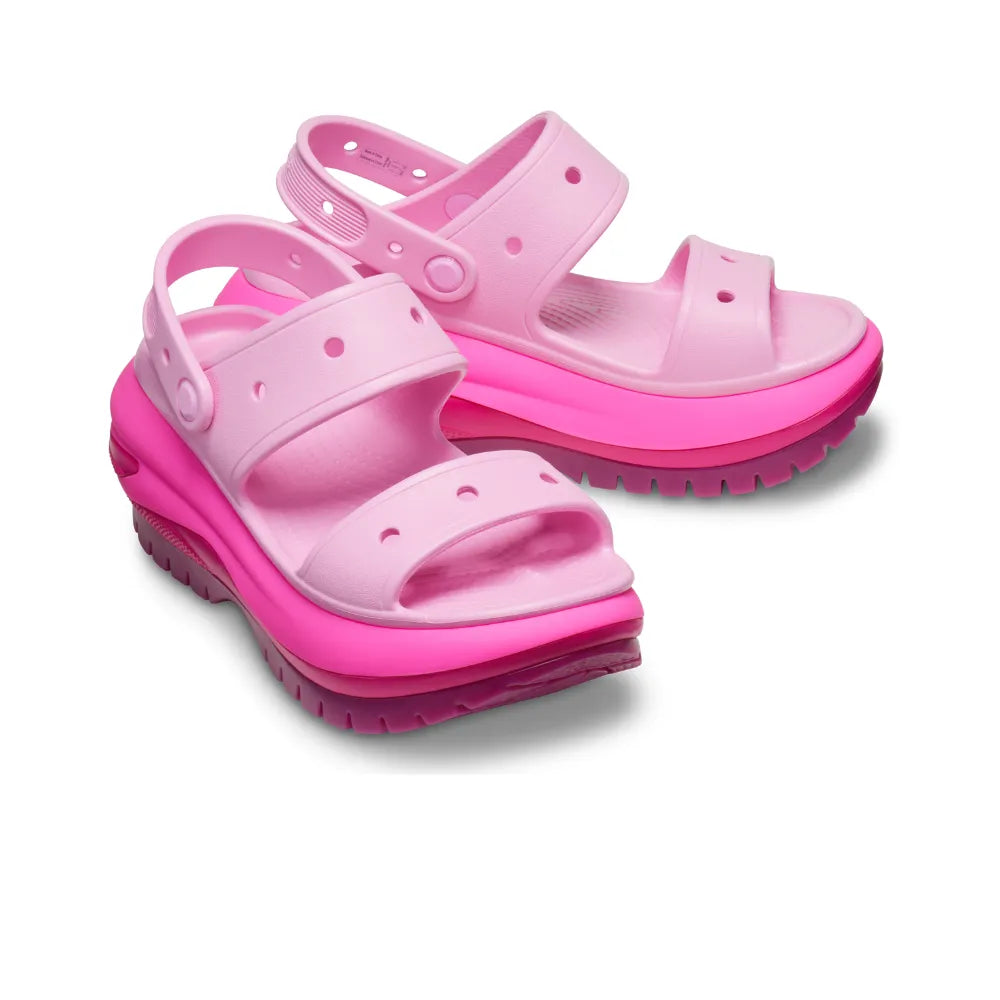 Xăng Đan Unisex Crocs Mega Crush Matte - Pink Tweed