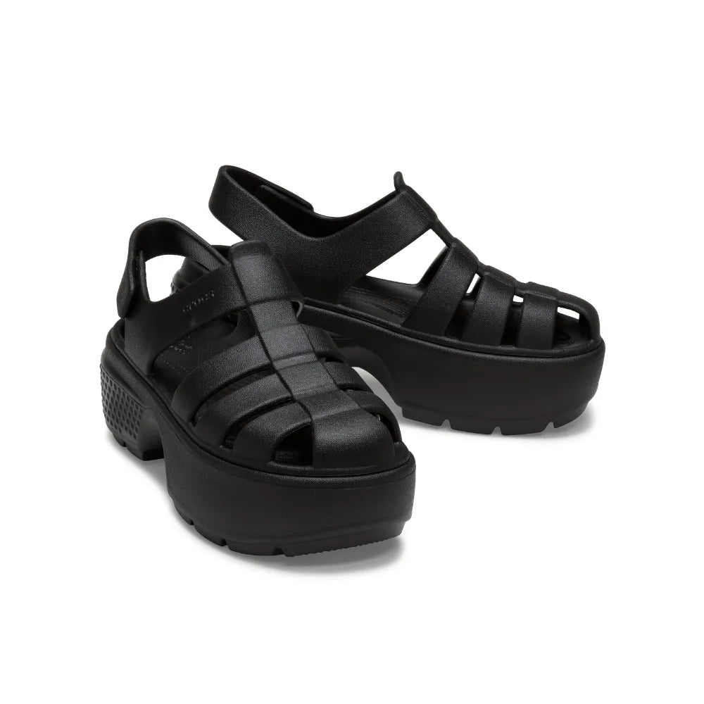 Giày Xăng Đan Unisex Crocs Stomp Fisherman - Black