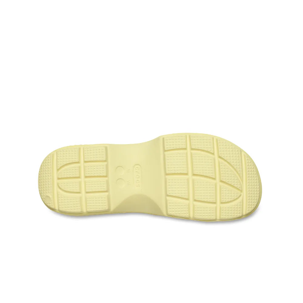 Giày Xăng Đan Unisex Crocs Stomp Fisherman High Shine - Buttercream