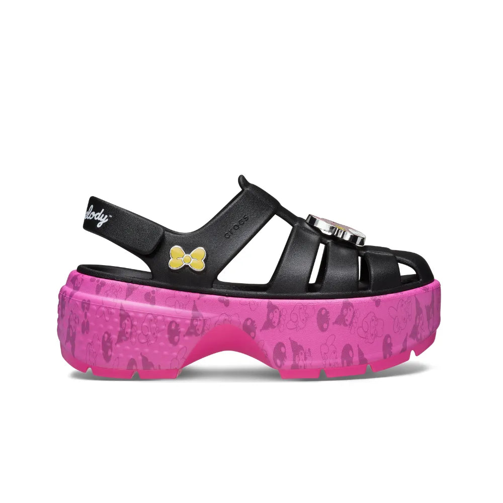 Giày Xăng Đan Unisex Crocs Stomp My Melody & Kuromi