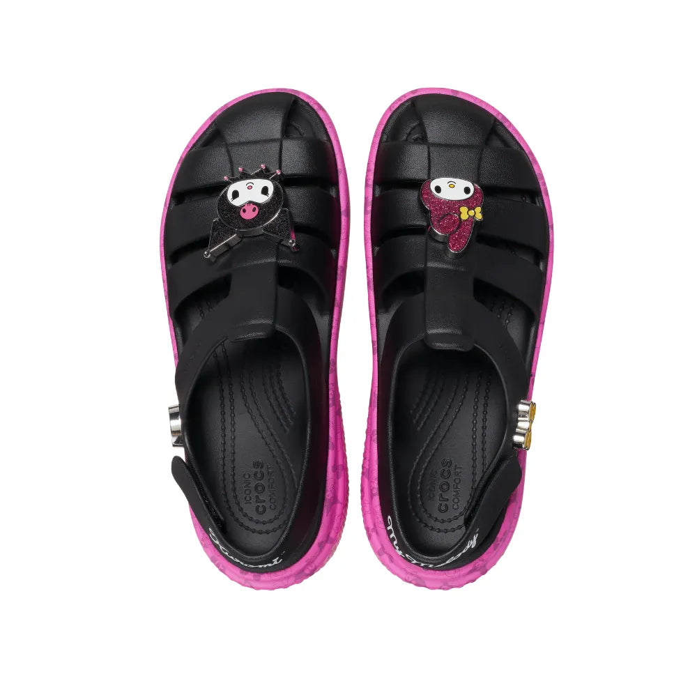 Giày Xăng Đan Unisex Crocs Stomp My Melody & Kuromi