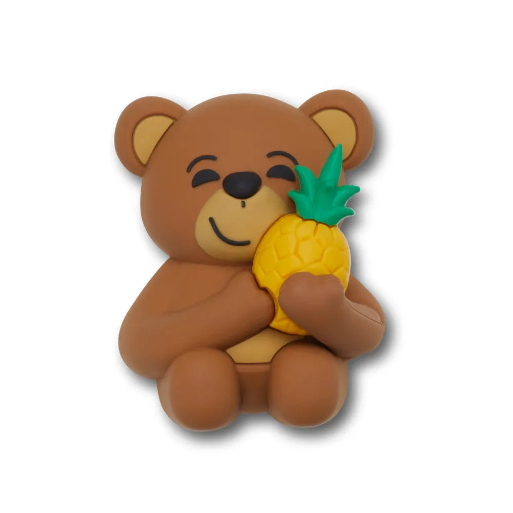 Jibbitz™ Charm Bear Hugging Pineapple