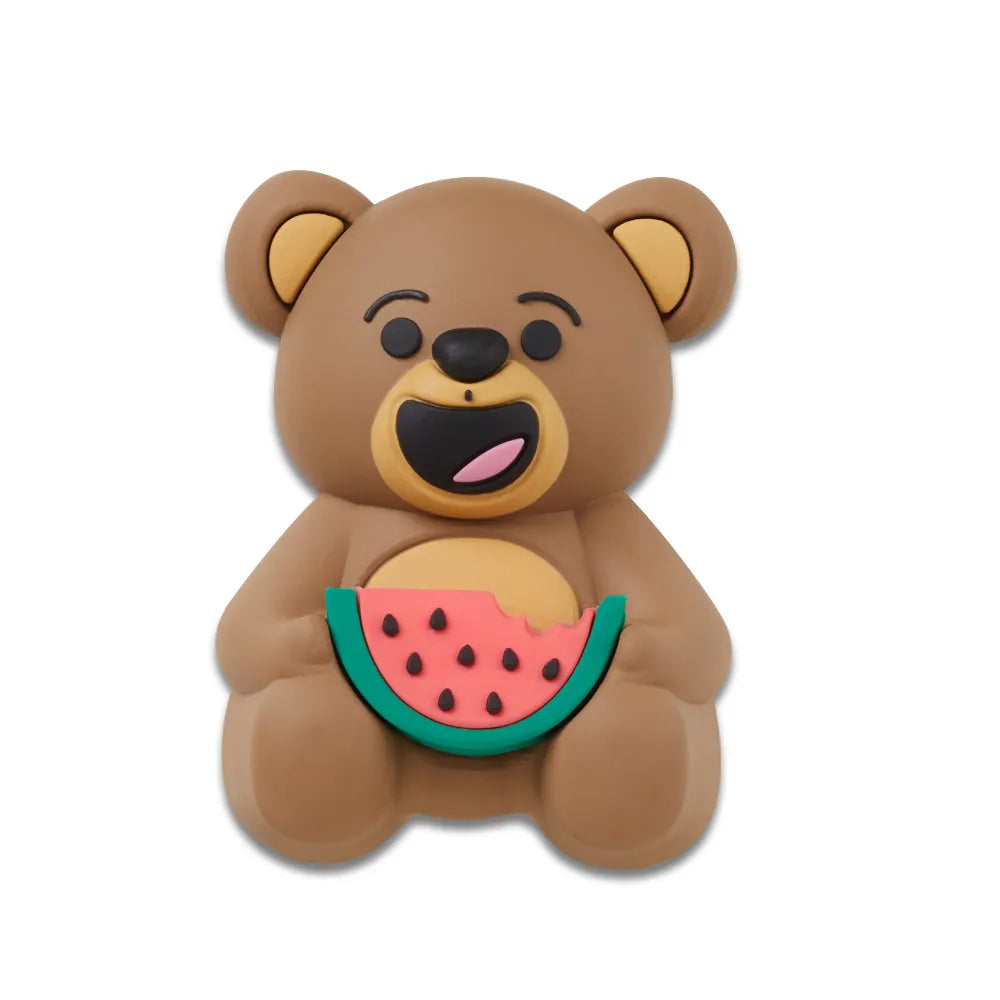 Jibbitz™ Charm Bear Hugging Watermelon