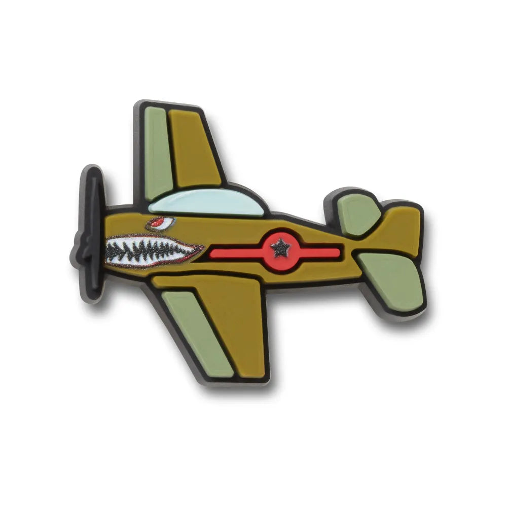 Jibbitz™ Charm Fighter Plane