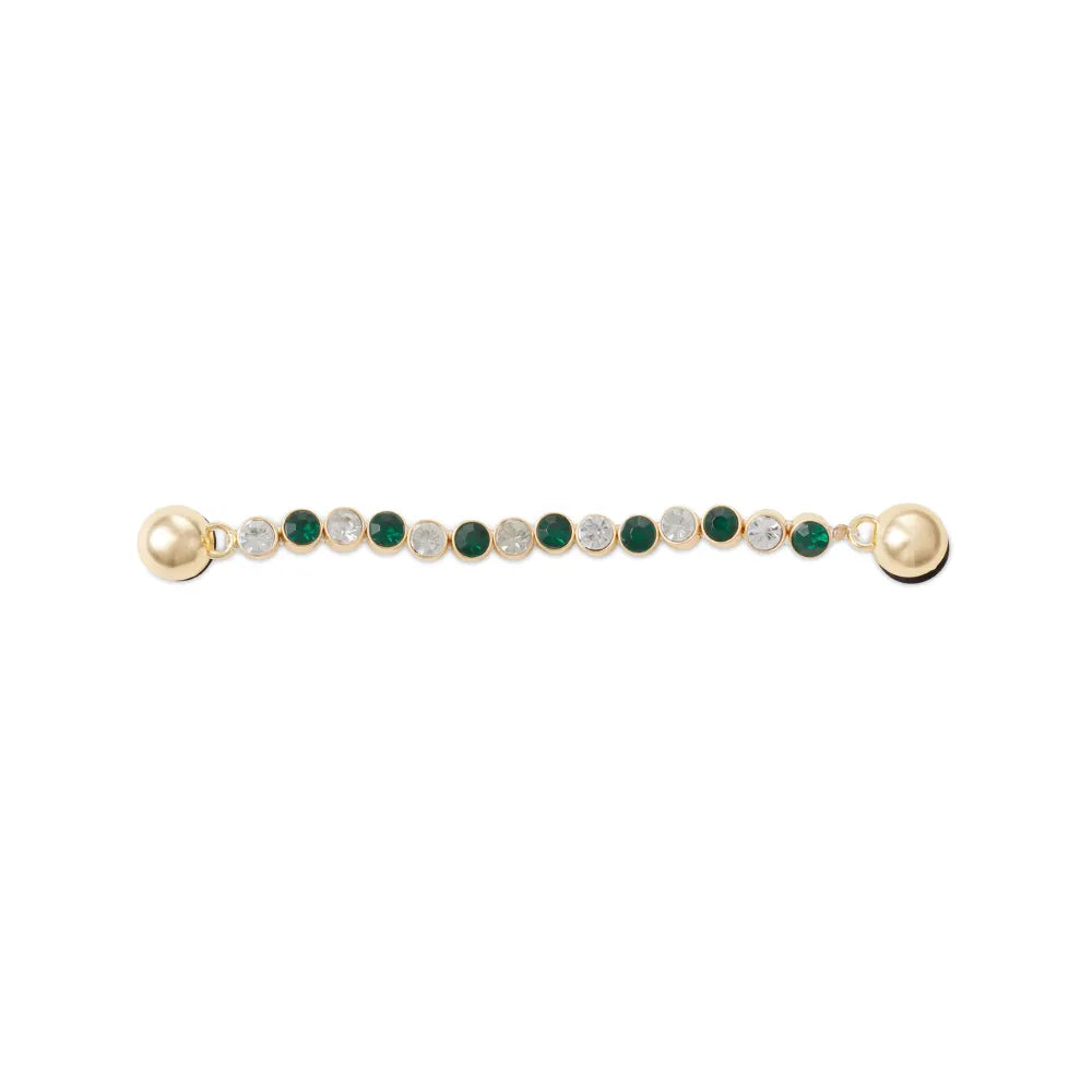 Jibbitz™ Charm Fresh Prep Emerald And Pearl Chain