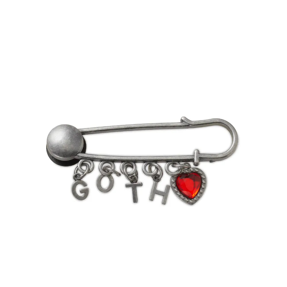 Jibbitz™ Charm Goth Safety Pin