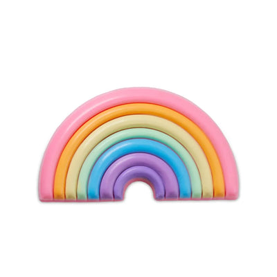 Jibbitz™ Charm Puffy Rainbow Pool Float