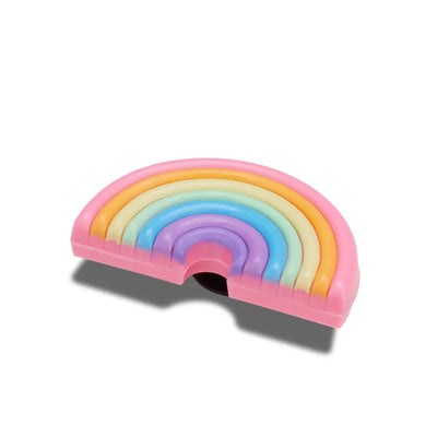 Jibbitz™ Charm Puffy Rainbow Pool Float