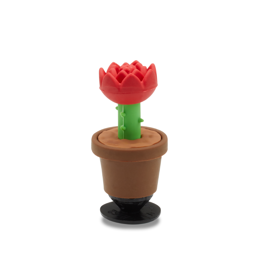 Jibbitz™ Charm Red 3D Rose