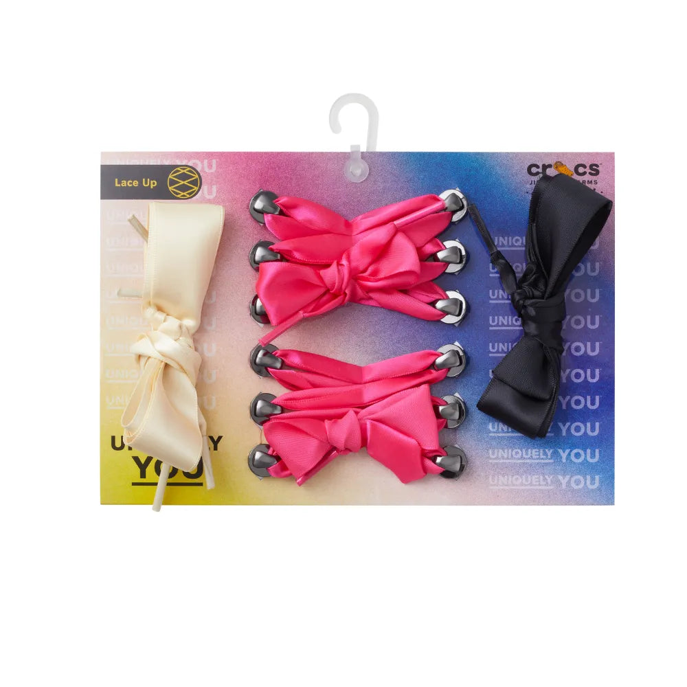 Jibbitz™ Charm Ribbon Lace Em Full Pack