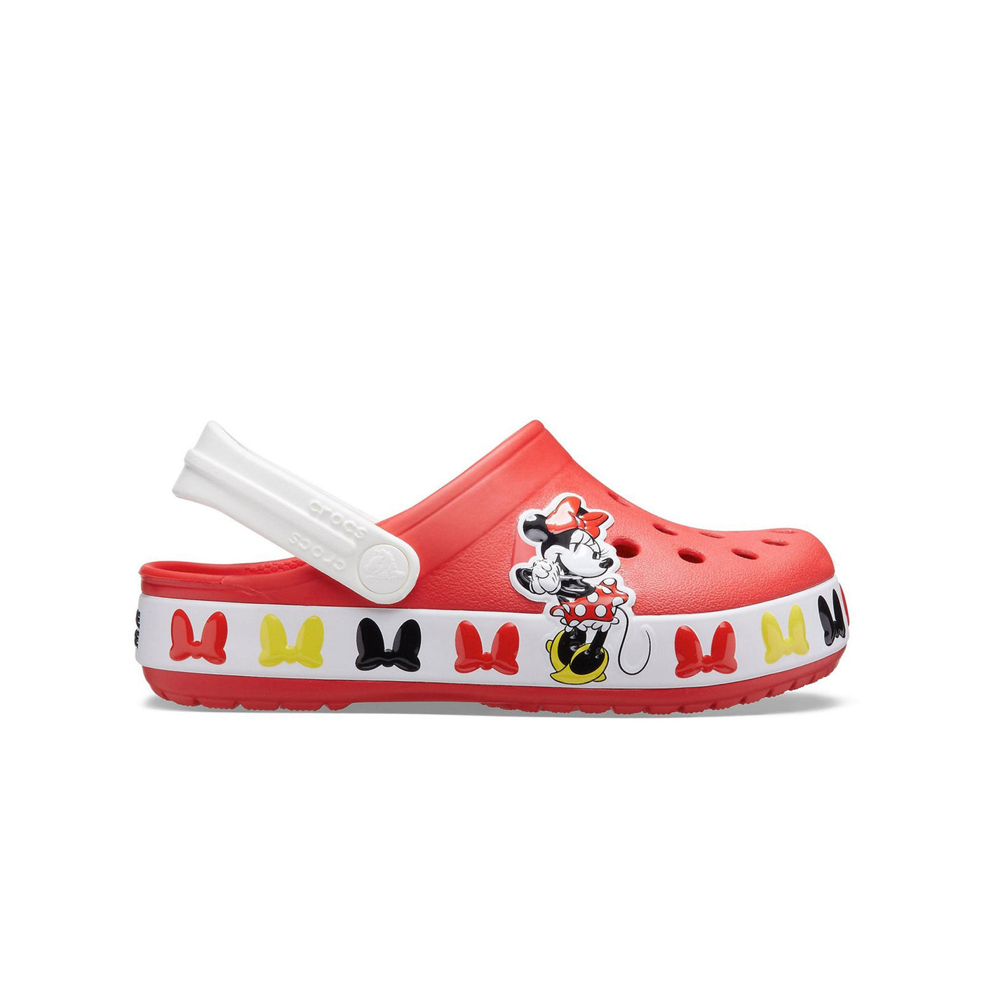 Giày Clog Trẻ Em Crocs Mickey Band Funlab - Flame