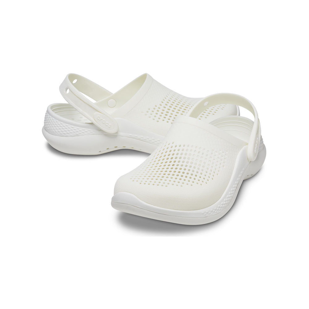 Giày Clog Unisex Crocs Literide 360 - Almost White