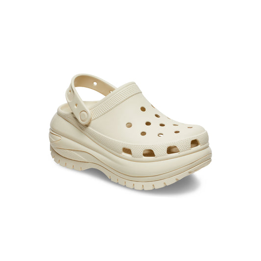 Giày Clog Unisex Crocs Mega Crush Classic - Bone